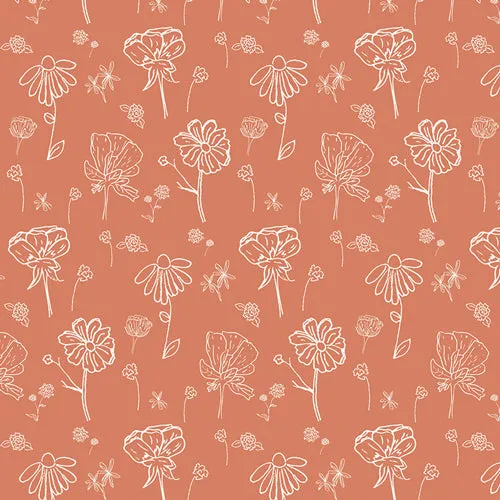 100% Cotton Roadside Fields from Road to Round Top by Elizabeth Chappell for AGF