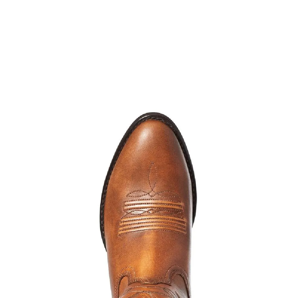 10035999 Ariat Women's Heritage Western R Toe Copper Brown