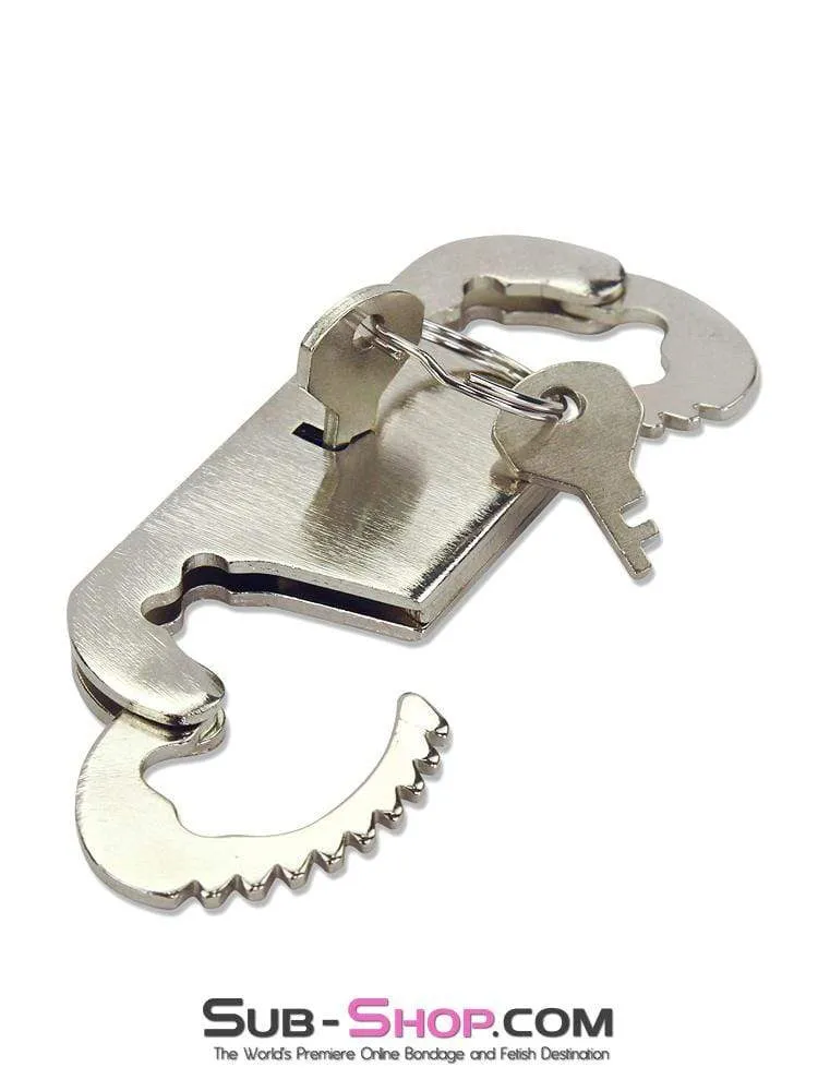 8846M      Steel Thumb or Toe Cuffs - LAST CHANCE - Final Closeout!