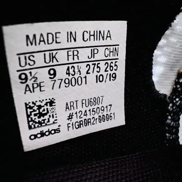 Adidas Dame 6 Hecklers Get Dealt With Black &amp; White Sneakers~ Mens Size 9.5