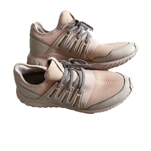 Adidas Men's Tubular Radial Fashion Sneaker Pink