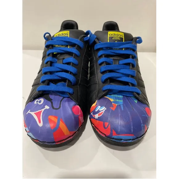 Adidas Pharell Williams Superstar Supershell 2015 Art Colourful 8 Shoes Skater