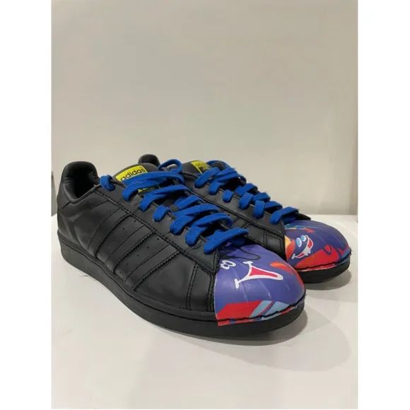 Adidas Pharell Williams Superstar Supershell 2015 Art Colourful 8 Shoes Skater