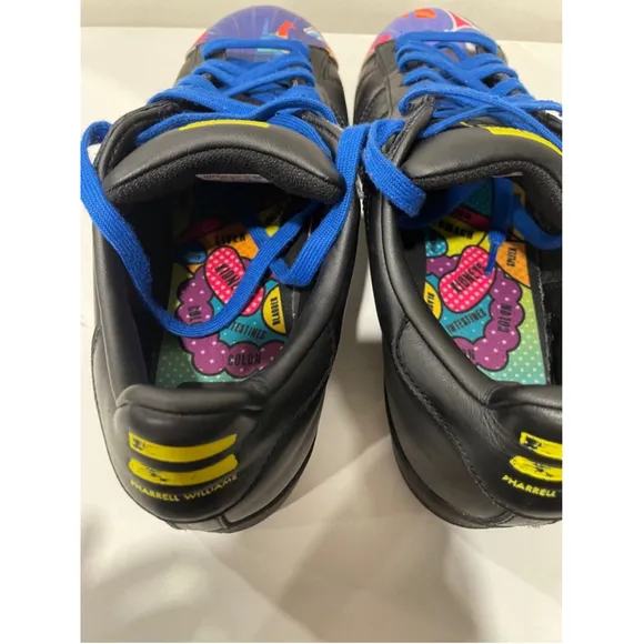 Adidas Pharell Williams Superstar Supershell 2015 Art Colourful 8 Shoes Skater