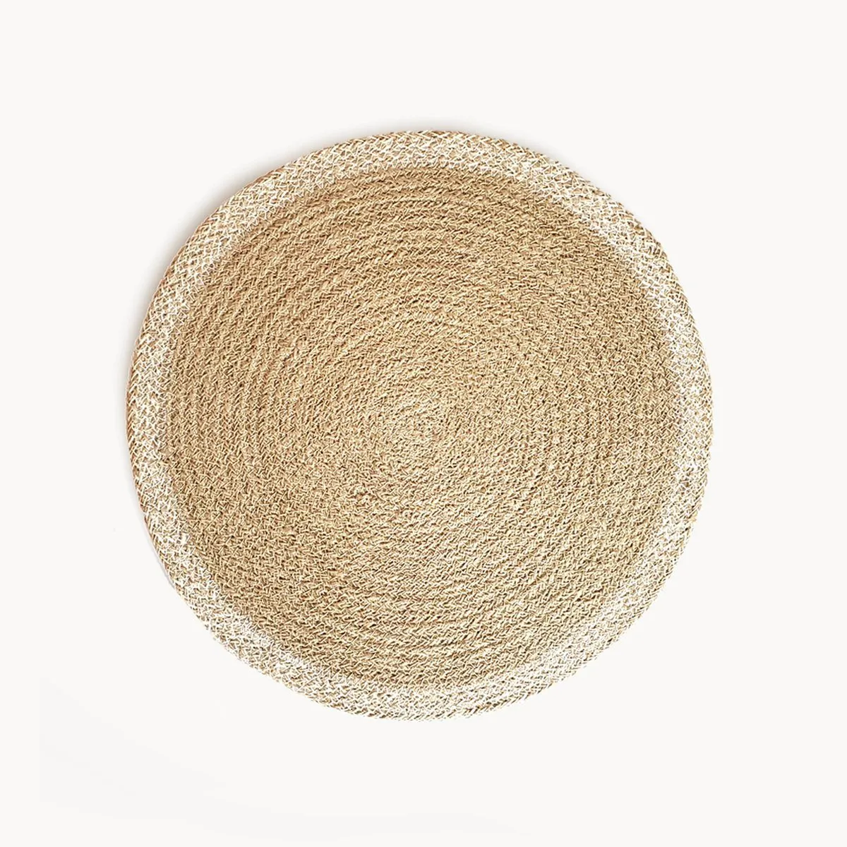 Agora Hand-Braided Jute Placemats - Natural (Set of 4)