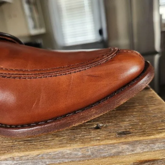 Allen Edmonds Shoes Mens 10 B  Brown Leather LaSalle Dress Shoes USA
