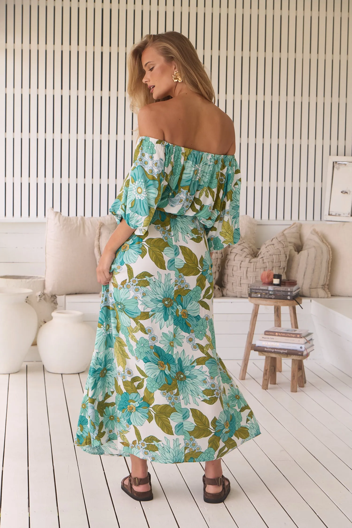 Amaya Print Hallie Maxi