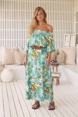 Amaya Print Hallie Maxi