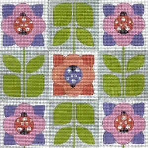 AP4859  FLOWER TIC TAC TOE
