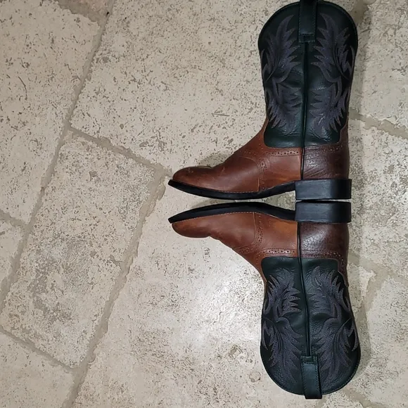Ariat Heritage Stockman Boots Size 8 DD Men's