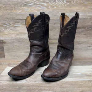 Ariat Sedona Arena Brown Leather Cowboy Boots Men's Size 10 EE