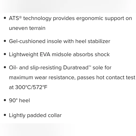 Ariat Terrain Waterproof ATS Technology Work Boots Size 12 D