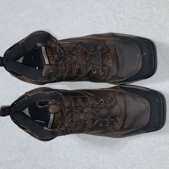 Ariat Terrain Waterproof ATS Technology Work Boots Size 12 D