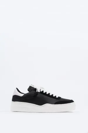 ARTICLE NUMBER 0517 CUPSOLE TRAINER BLACK WHITE