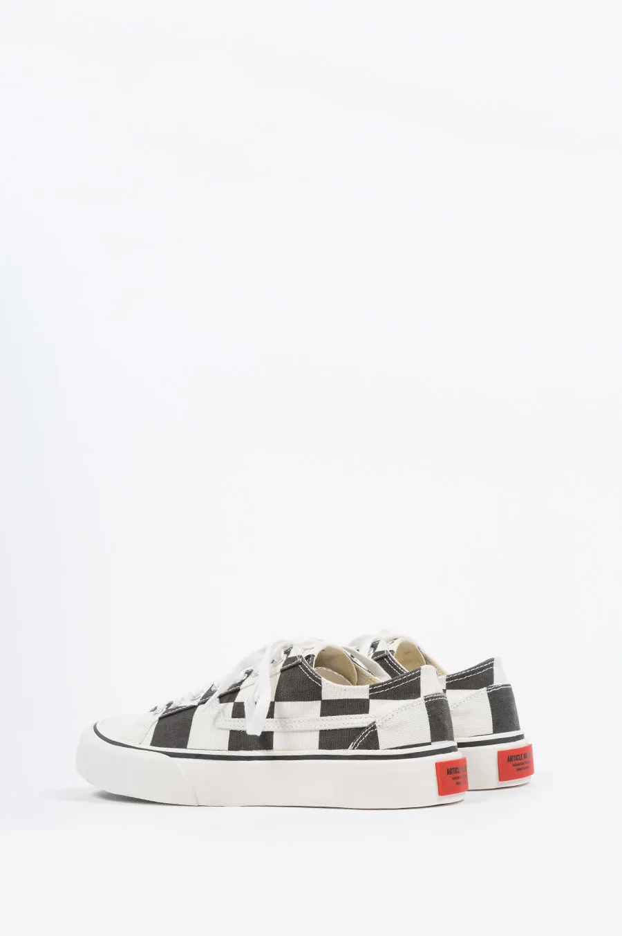 ARTICLE NUMBER 1007 LO TOP VULCANIZED SNEAKER VINTAGE CHECK