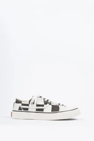 ARTICLE NUMBER 1007 LO TOP VULCANIZED SNEAKER VINTAGE CHECK