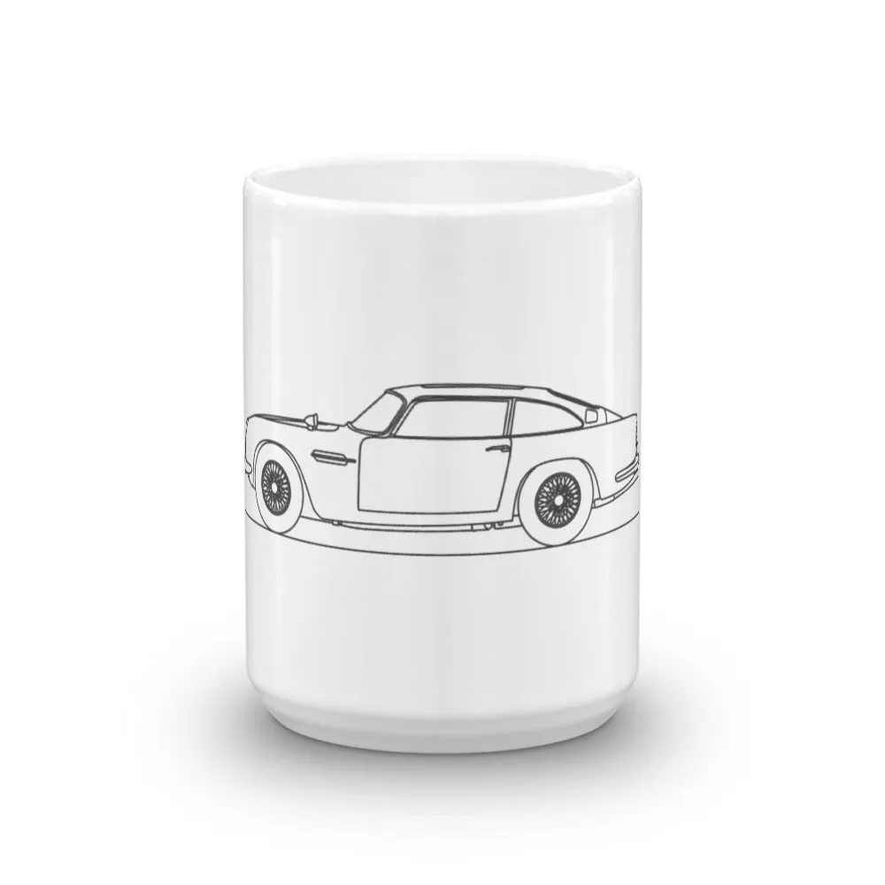 Aston Martin DB5 Outline Mug