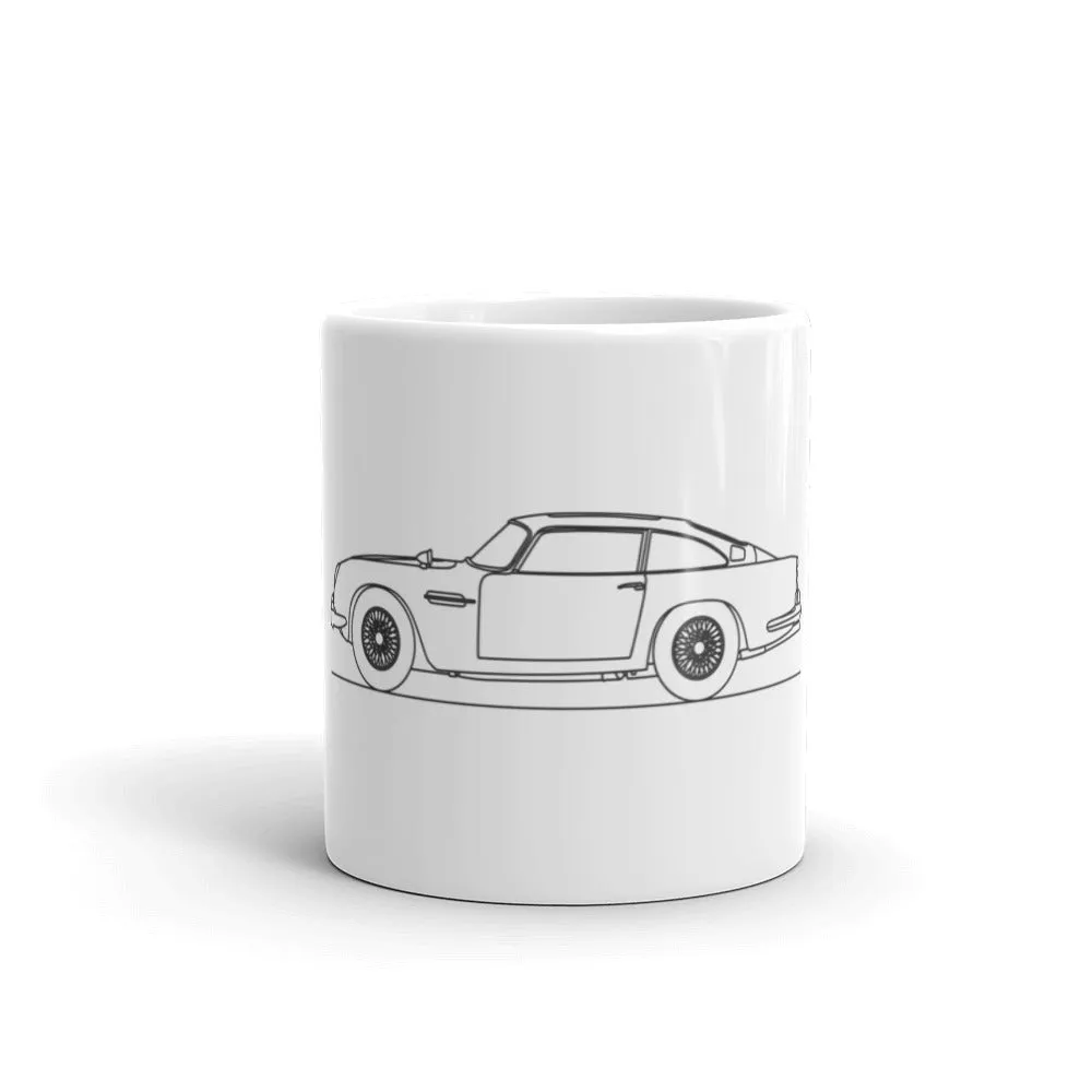 Aston Martin DB5 Outline Mug