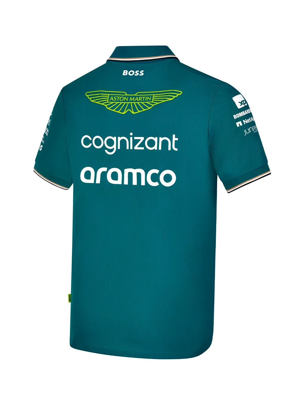 Aston Martin F1 Team Mens Polo Shirt