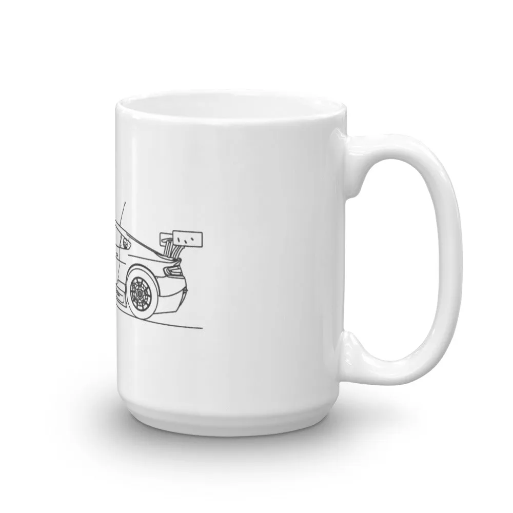 Aston Martin Vantage GT3 Silhouette Mug