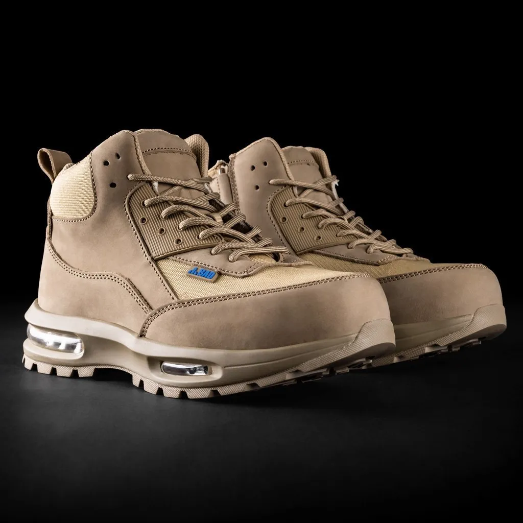 BAD FLIGHT™ ZIP SIDE SAFETY WORK BOOTS