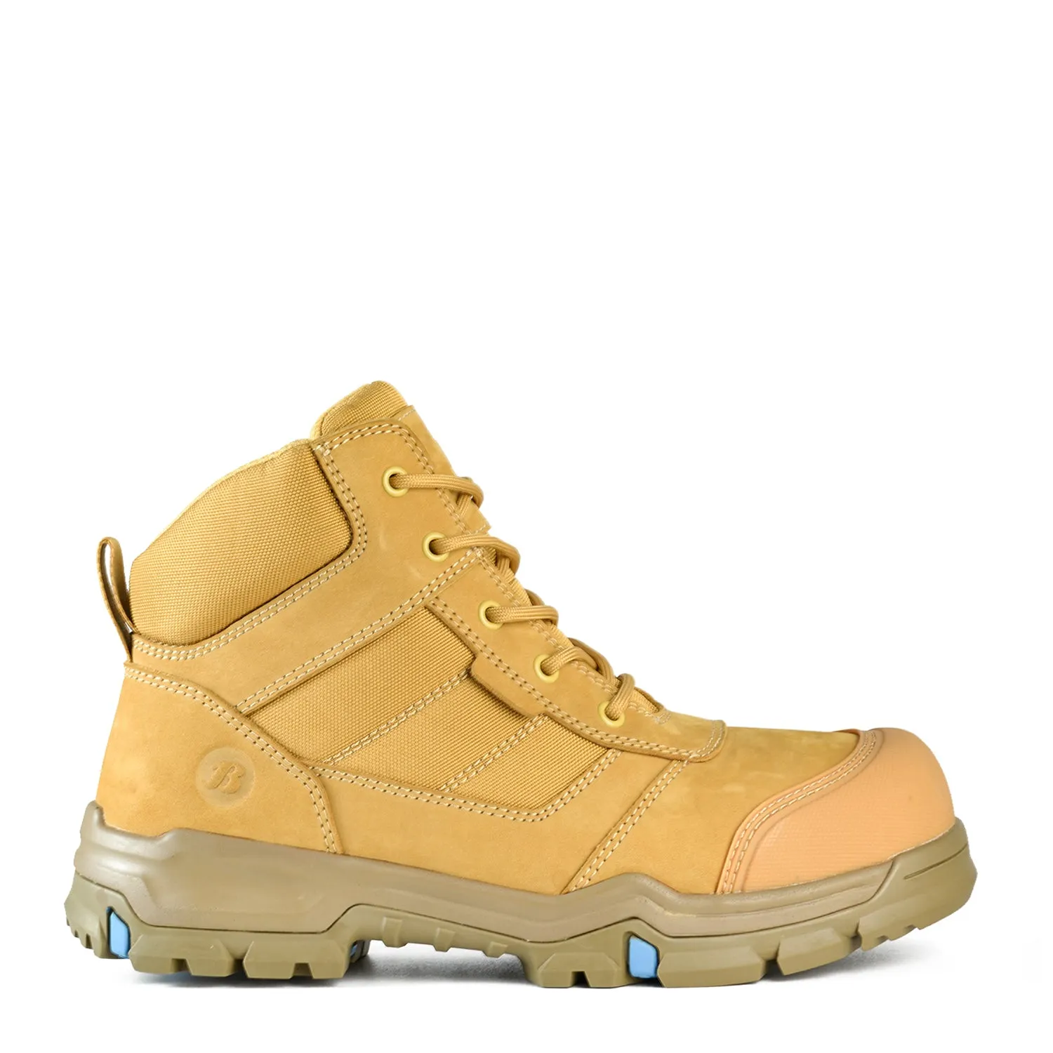 Bata 80487047 Bazza Wheat Mid Cut Safety Boot