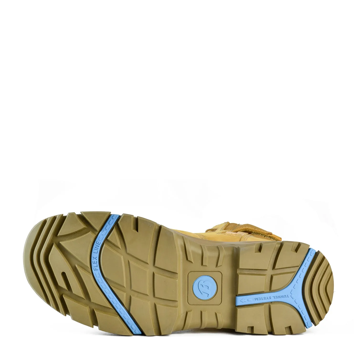 Bata 80487047 Bazza Wheat Mid Cut Safety Boot