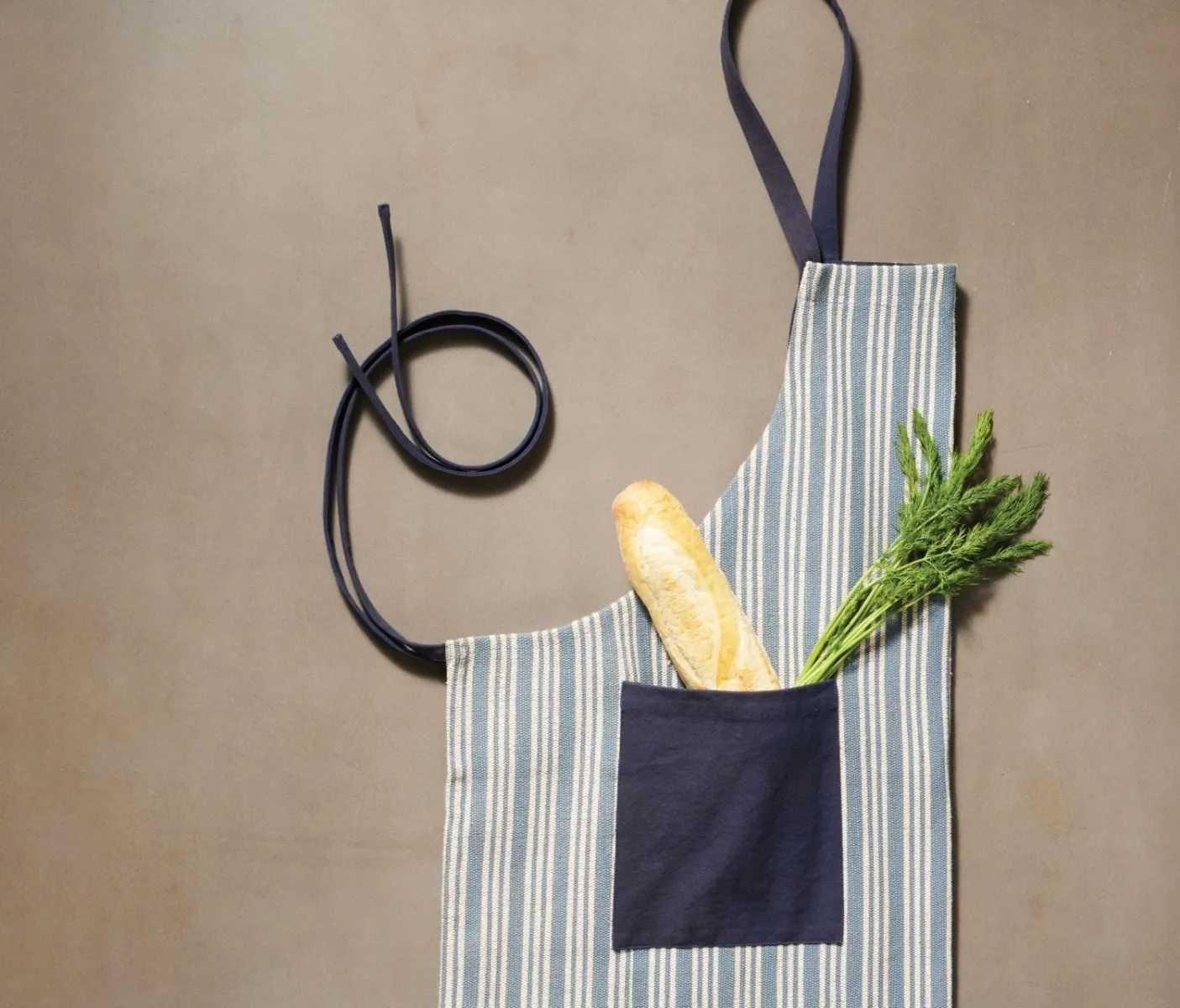 Bennett Light Blue Apron