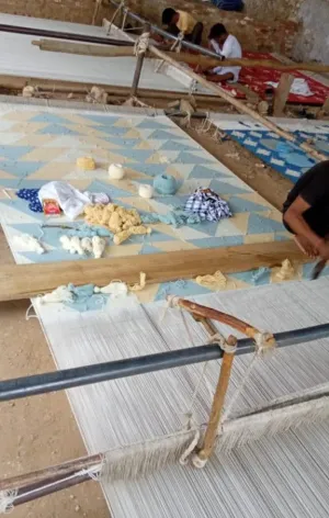 Bespoke Flatweave Cotton Rug