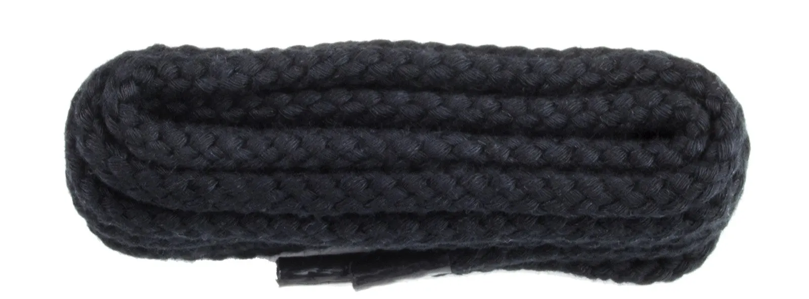 Black laces Heavy cord  75cm