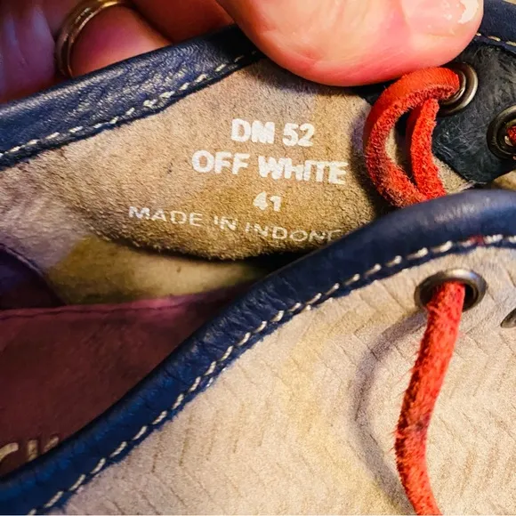 Blackstone DM52 Viktor Retro Indie Mod Cut Suede Shoes in Mouton