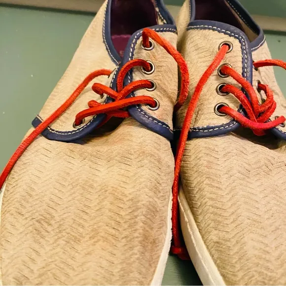 Blackstone DM52 Viktor Retro Indie Mod Cut Suede Shoes in Mouton
