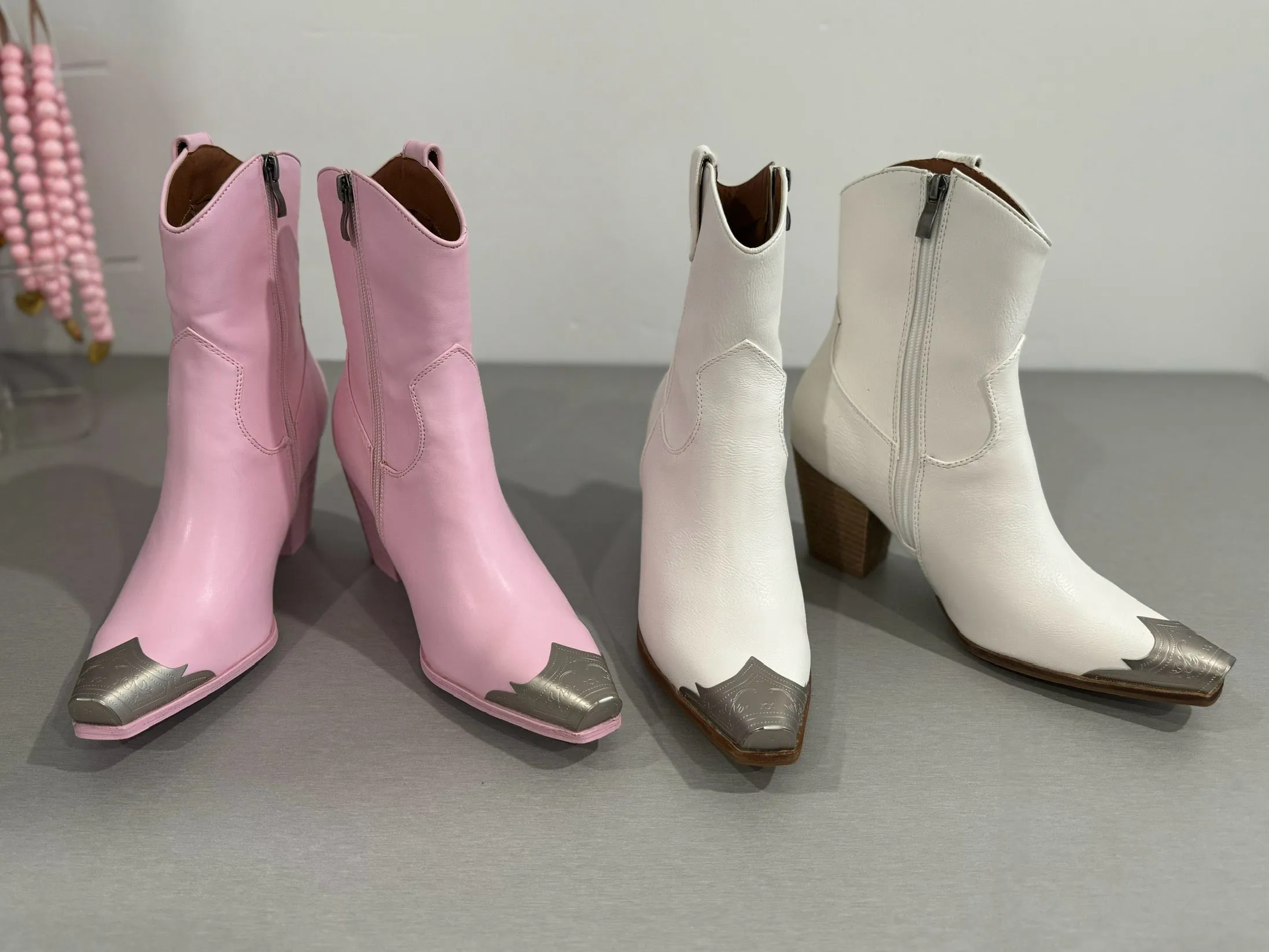 Blakely Boots - Bubblegum Pink