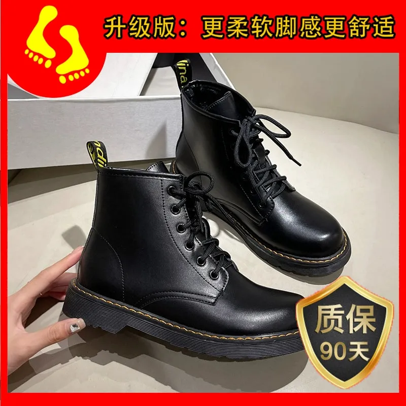 Boots Female Spring and Autumn Thin Ins Fashion Martin Boots Boots