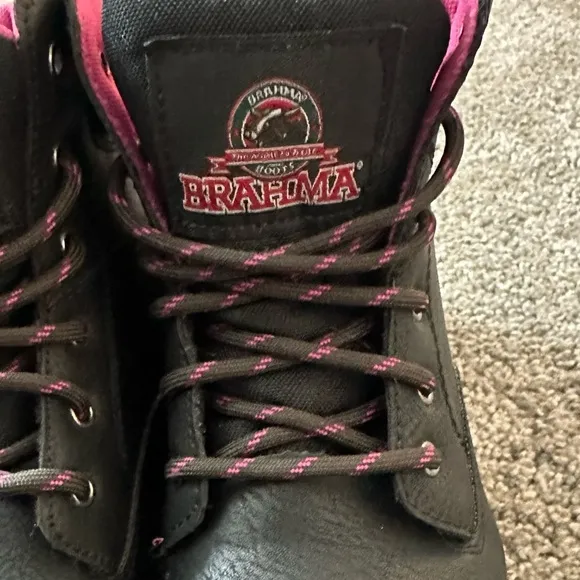 Brahma Women's Bevel Steel Toe Work Boots