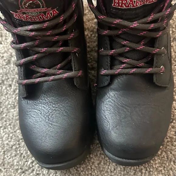 Brahma Women's Bevel Steel Toe Work Boots