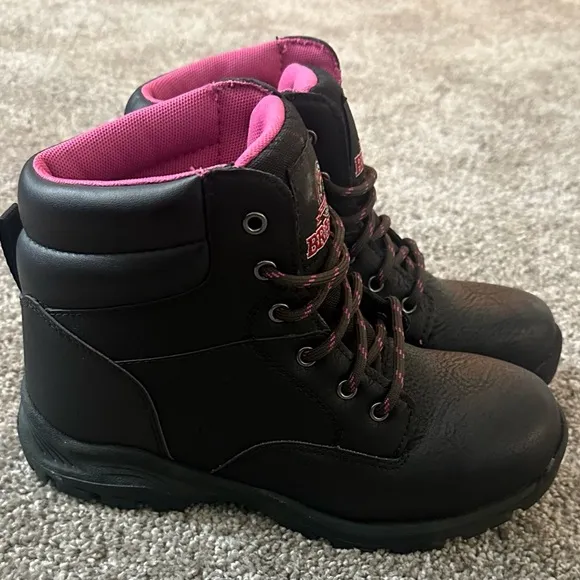 Brahma Women's Bevel Steel Toe Work Boots