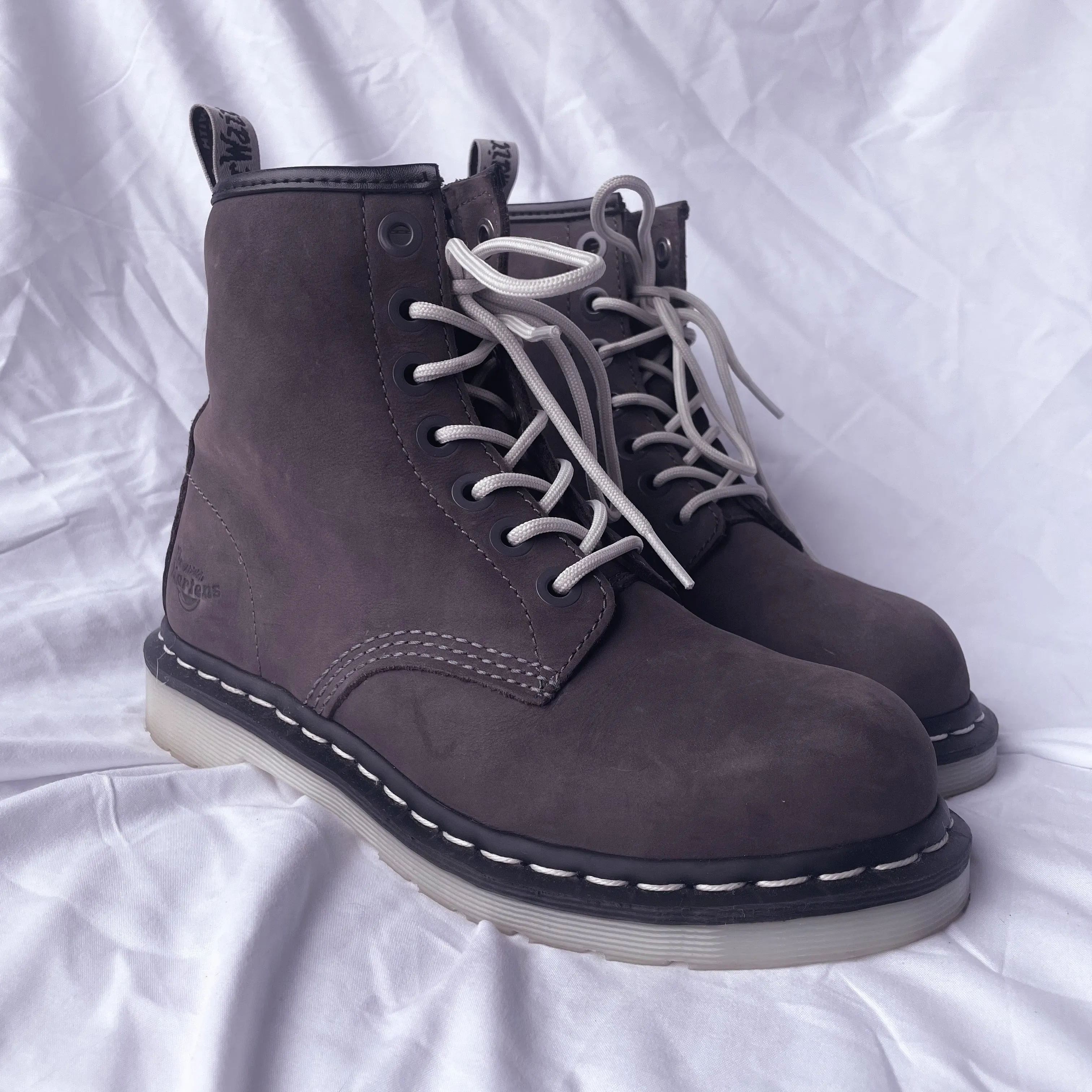 Brown Steel Toe 1460