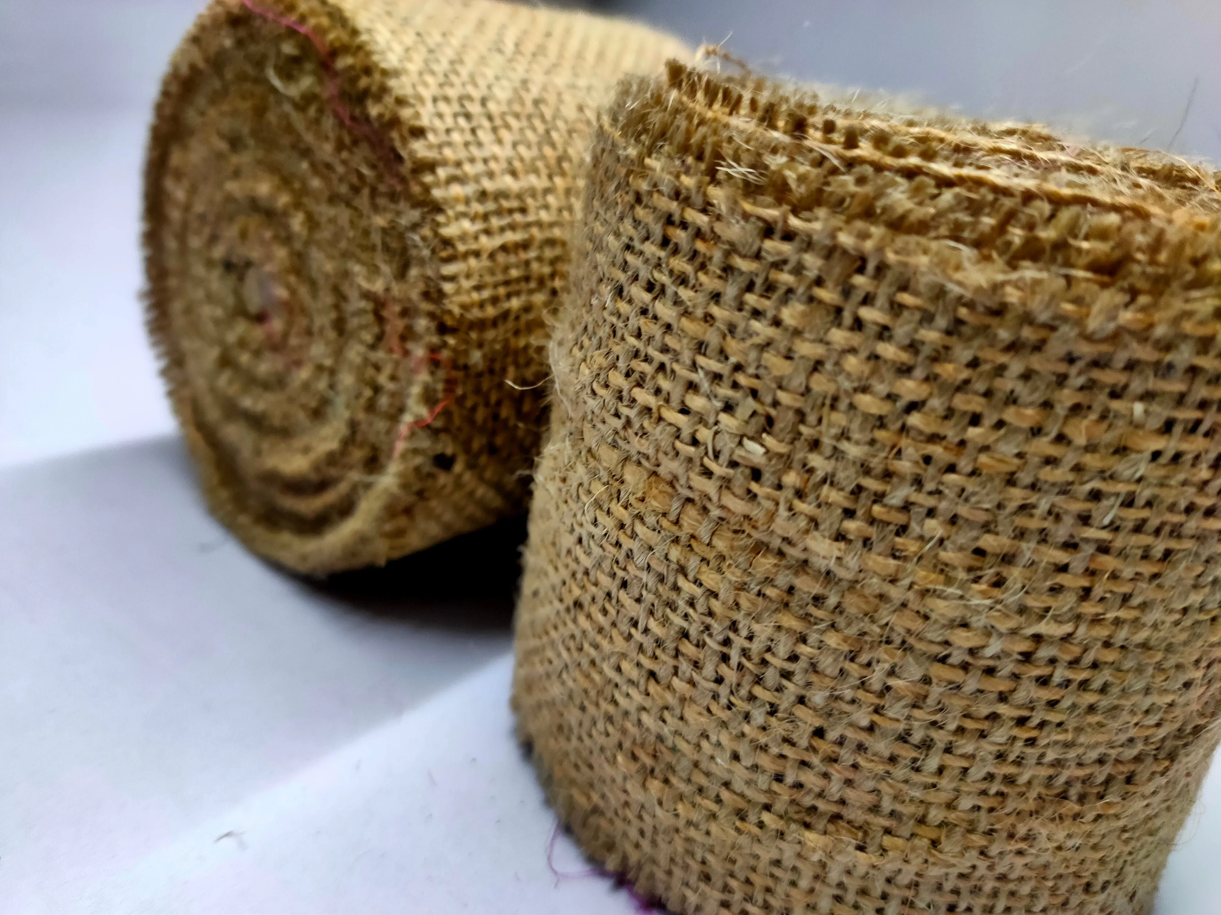 Burlap Ribbon - 3 inches Wide