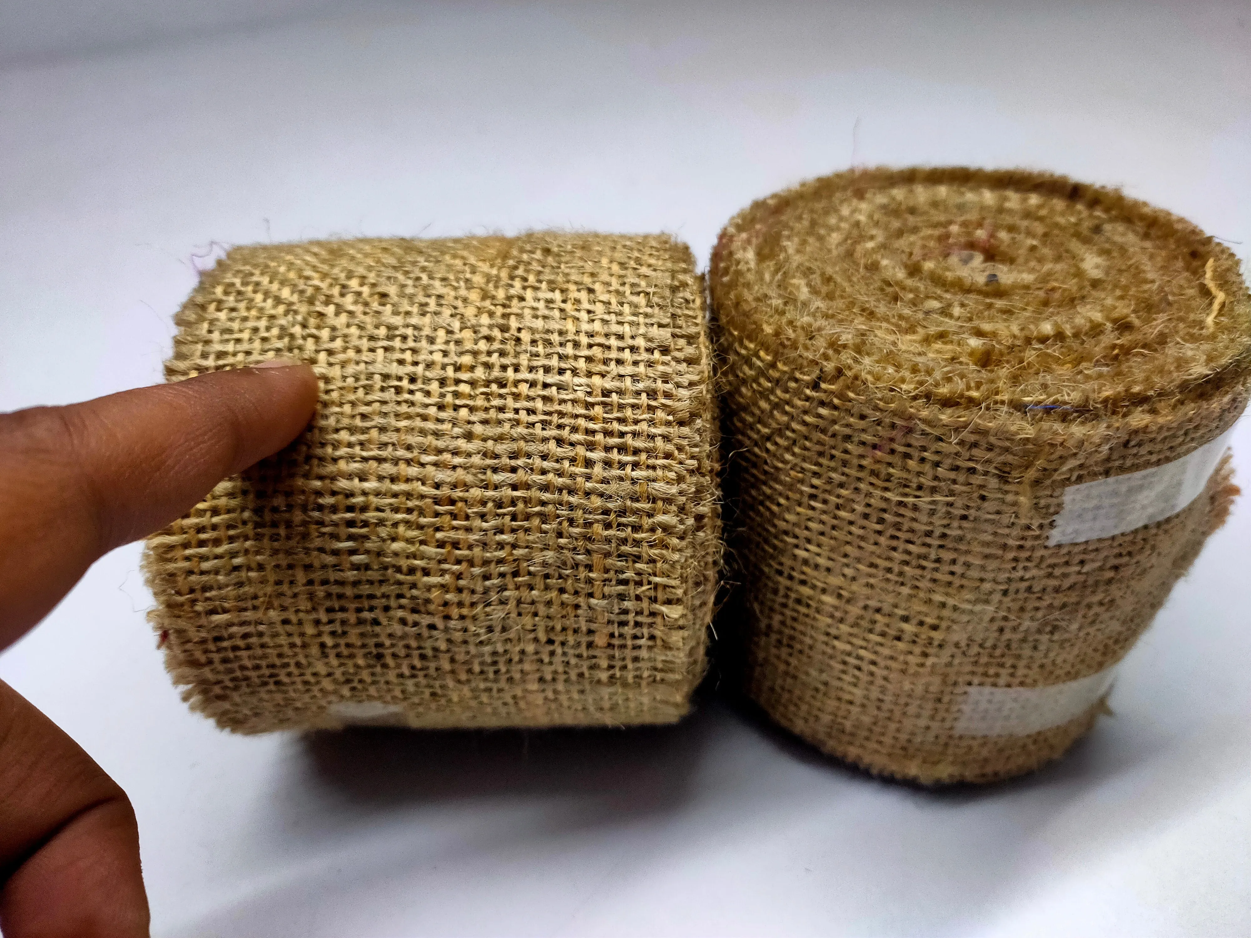 Burlap Ribbon - 3 inches Wide