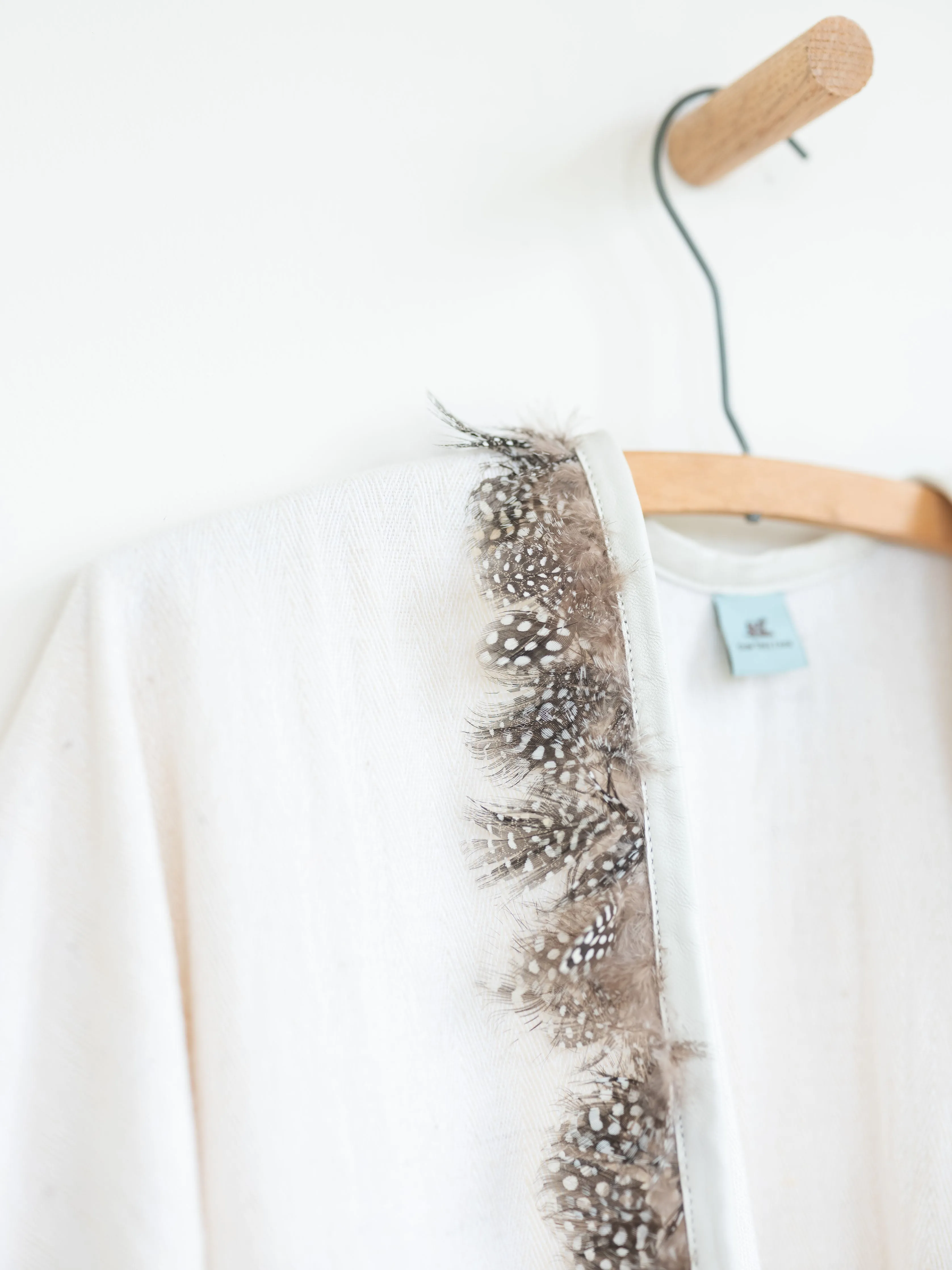 Cape with Guinea Feathers