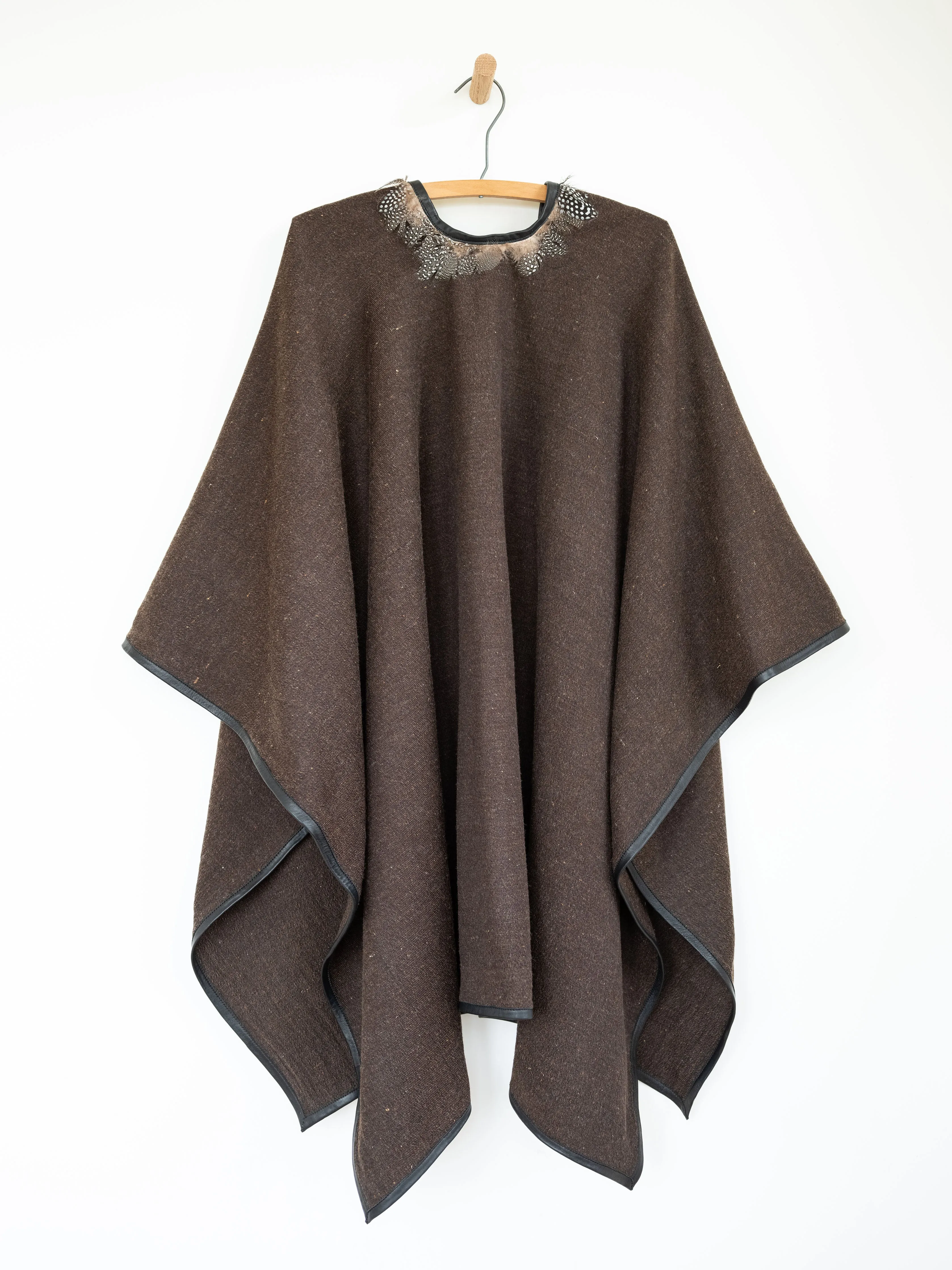 Cape with Guinea Feathers