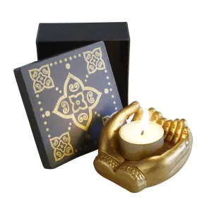 Caring Hands Candleholder