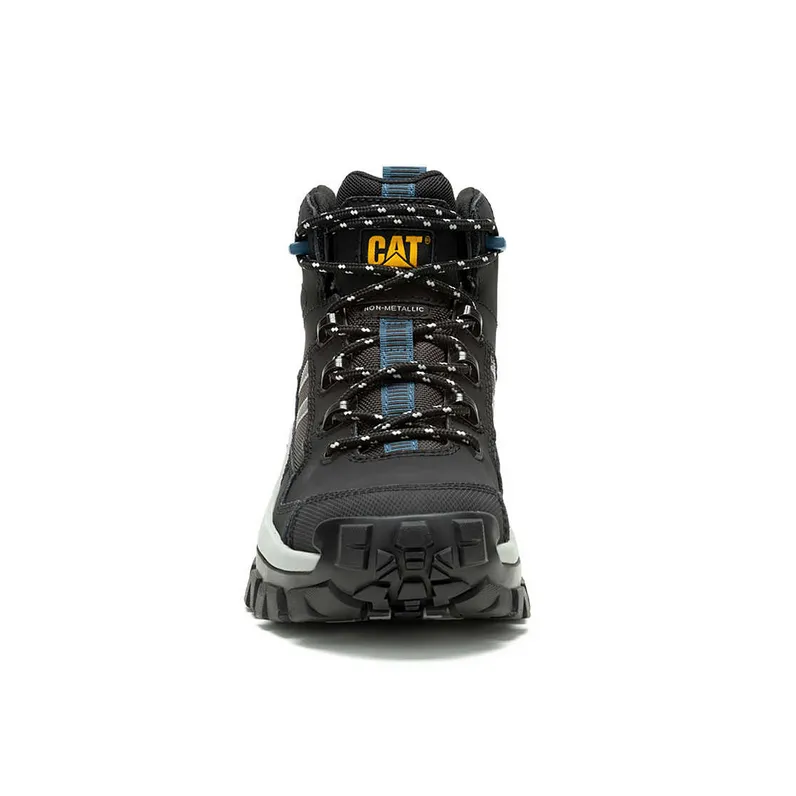 Caterpillar INVADER ASTM F2413-18 SR EVA P91664 Black Mid Vent Composite Toe Work Boot