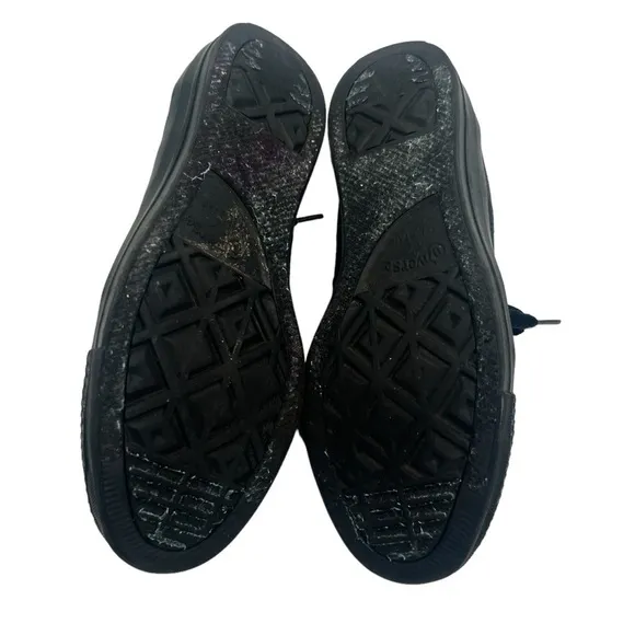 Converse All Star Black Canvas Cap Toe Sneakers Size 6 Men’s (8 Women’s)