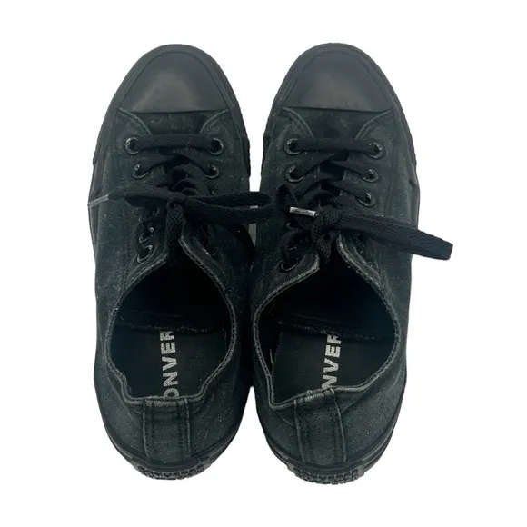 Converse All Star Black Canvas Cap Toe Sneakers Size 6 Men’s (8 Women’s)