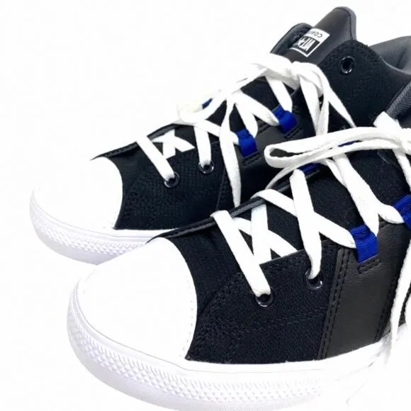 Converse Chuck Taylor Flux Ultra Mid Black Mesh A00810C Sneakers Men’s Leather