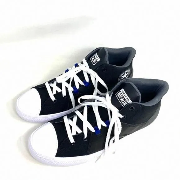Converse Chuck Taylor Flux Ultra Mid Black Mesh A00810C Sneakers Men’s Leather