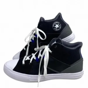 Converse Chuck Taylor Flux Ultra Mid Black Mesh A00810C Sneakers Men’s Leather