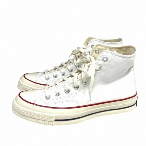 Converse Chuck Taylor High Top Red White Canvas 162056C Sneakers Size Women's